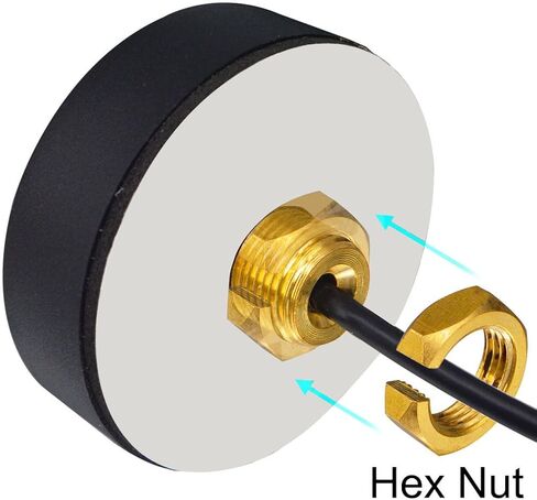 هوائي 4G LTE SMA ذكر هوائي خارجي متعدد الاتجاهات مثبت على المسمار 700-2700 ميجاهرتز هوائي خلوي على شكل فطر مثبت على المسمار لاصق جوي 4G LTE وحامل مغناطيسي لأجهزة التوجيه هوائي خارجي in Kuwait