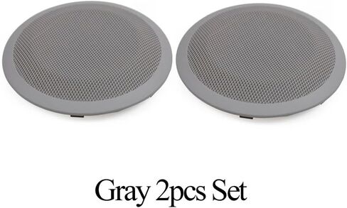 2PCS 4.7'' Door Speaker Grill Covers, Front/Rear Door Audio Speaker Grills Cover Trim Loudspeaker Replacement for BMW 3 Series E90 E91 318 320 325 2005-2012, X1 E84 2010-2014 (Black) in Kuwait