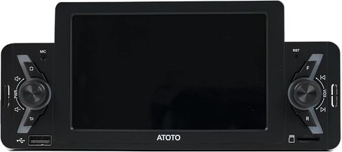 ستيريو سيارة ATOTO F7WE مقاس 5 بوصات، مشغل سيارة لاسلكي وأندرويد تلقائي لاسلكي، وصلة مرآة، راديو سيارة بشاشة تعمل باللمس مع بلوتوث، رؤية خلفية مباشرة، فيديو وصوت USB، F7G1A5WE in Kuwait