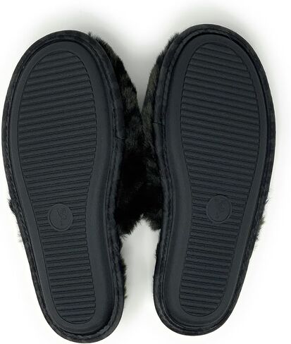 Victoria's Secret womens Closed Toe Faux Fur Slipper in Saudi Arabia