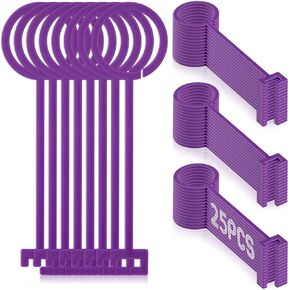 Clay Pigeon Holders Purple Clay Pigeon Hooks for Clay Target, Versatile Clay Pigeons Hanging Clay Pigeon Target Holder Hangers Kits for Shooting Practice Various Hanging Methods Accessories