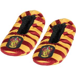 Harry Potter Slippers Ravenclaw House Crest Slipper Socks With No-Slip Sole For Women Men (Small)