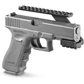 Tactical Micro Compact Red Dot Open Reflex Sight with Pistol Rifle Shotgun Integral Weaver Picatinny Mount Base