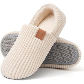 Slippers for Women Memory Foam Corduroy Soft Full Slippers House Shoes Womens Fashion Footwear Comfy Trendy Gift Slippers