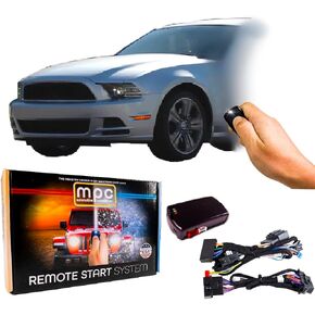 MPC Plug & Play Factory Remote Activated Remote Start Kit Compatible with 2010-2014 Ford Mustang - with T-Harness - Firmware Preloaded