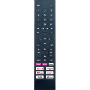 ERF3Y80H Replacement Voice Remote Compatible with Hisense Smart TV 43A53FUV 50A53FUV 55A53FUV 65A53FUV