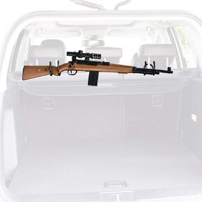 YYST Seat Back Gun Rack Bow Rack Holder Gun Holder Gun Sling Organizer for Truck, Car to Hold Rifles - No Rifles Included