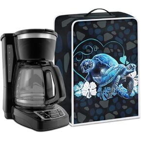 Cat Coffee Maker Cover Stain Resistant Small Appliance Covers for Kitchen Counter Waterproof Coffee Maker Appliance to Keep Clean
