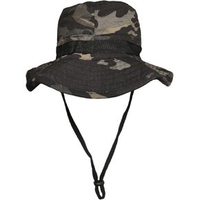 Camo Boonie Hat Bucket Hat Fishiing Hat for Men Women Hunting Fishing UV Protection Military Tactical Safari