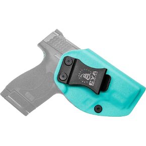 CYA Supply Co. Base IWB Holster Fit: Smith & Wesson M&P Shield Plus / M2.0 / M1.0-9mm/.40 S&W - 3.1" Barrel | Inside Waistband | Adjustable Cant | US Made