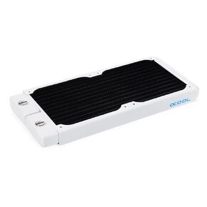 Alphacool NexXxoS ST30 Full Copper 240mm Radiator V.2 - White Special Edition