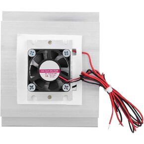 XD-35 Thermoelectric Cooler Peltier Plate Module Cooling System DIY Kit for Small Space Cooling(with Cold End Fan)