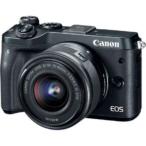 Canon EOS M6 Lens Kit Silver