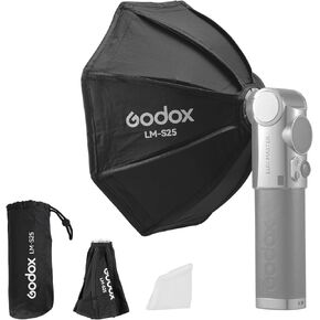 Godox Lux Master Softbox LM-S25 Octa Softbox Only for Lux Master Camera Flash with Diffuser Carry Bag