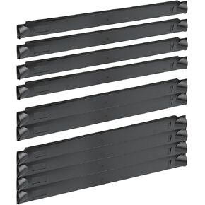 1U Blank Panel, Plastic Rack Blank Panel, Rack Mount Plate for 19 in Server Rack Enclosure or Network Cabinet, Toolless Mounting, Black(10 Pack)