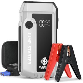 Car Battery Jump Starter, 3000A Peak Jump Starter Up to 6.0L Gas & 3.0L Diesel Engines,12V Portable Lithium Jump Box, Auto Booster Battery Charger Power Bank, LED Light, LCD Screen