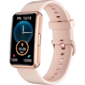 HUAKUA Pedometer Watch No Bluetooth Fitness Tracker Step Counter Black in Saudi Arabia