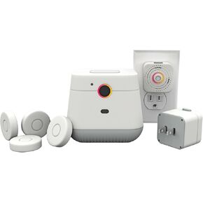 Essential Care Kit - Medical Alert System for Seniors, with Fall Detection - Easy Setup - WiFi Device - Remote Motion Detection - Activity Monitoring - 24/7 Fast Emergency Contact