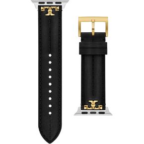 Tory Burch Women's Kira Designer Interchangeable Band for Apple Watch® Compatible with Series 1-9 or SE Apple Watch®