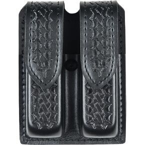 Safariland Duty Gear Bianchi 77-83-4HS: 77 Glock 17/22 Bsk Blk, Basket Weave, Black