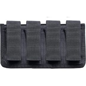 Quad Magazine Pouch for Ruger LCP & LCP II, S&W Bodyguard 380, Taurus TCP, Kahr P380,Similar
