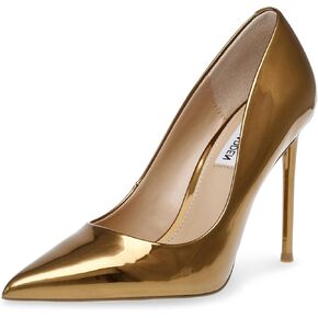 Steve Madden Women's Vala Pump, Bright Red Patent, 7