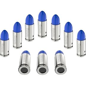 9mm Round Action Training Snap Caps for Dry Fire Training Dummy Rounds Practice Safe Loading Firing(9mm-10pcs)