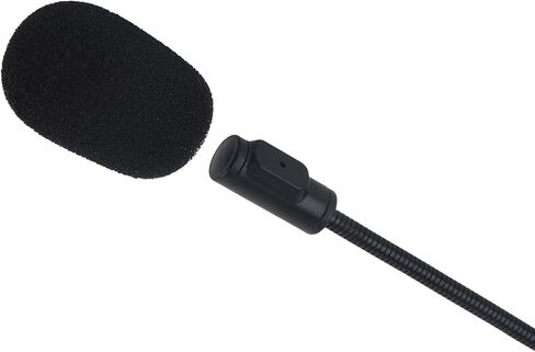 سماعة أذن فوق الرأس Walkie Talkie VOX مع ميكروفون Ptt Boom متوافق مع Retevis Motorola Ailunce HD1 EX500 EX600 NR30 SP RT29 RT46 RT48 RT47V RT82 RT83 RB23 (بكلتا الأذنين، أسود، سلكي) in Kuwait