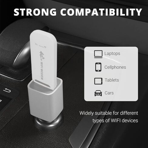 راوتر الشبكة، مودم USB 3G 4G، أجهزة الإنترنت المحمولة، فتحة SIM، يدعم 10 مستخدمين، جهاز توجيه صغير محمول عالي السرعة للسفر in Kuwait