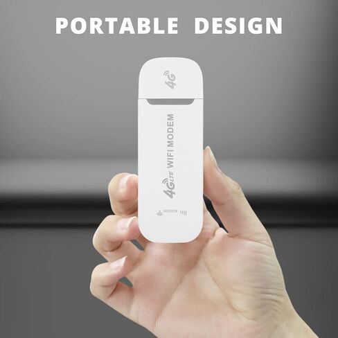 راوتر الشبكة، مودم USB 3G 4G، أجهزة الإنترنت المحمولة، فتحة SIM، يدعم 10 مستخدمين، جهاز توجيه صغير محمول عالي السرعة للسفر in Kuwait