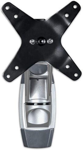 StarTech.com Monitor Wall Mount - Fixed - Supports Monitors 13" to 34" - VESA Monitor Wall Mount Bracket - Aluminum - Black & Silver (ARMWALL) in Saudi Arabia
