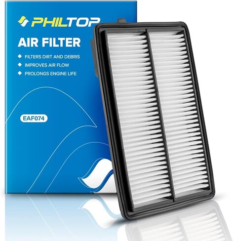 فلتر هواء المحرك PHILTOP، EAF012 (CA10467) بديل لفلتر الهواء Accord 2.4L (2008-2012)، Crosstour 2.4L (2013-2015) in Kuwait