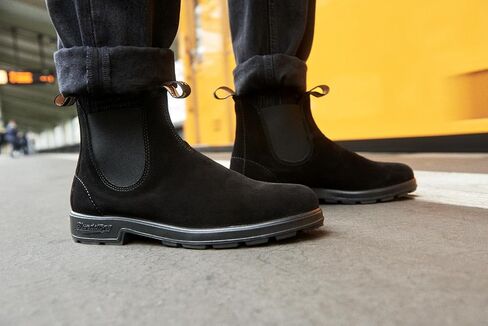 Blundstone Originals 2410 Unisex Suede Leather Chelsea Boots, Brown Suede, 8 US Men / 10 US Women / 7 AU in Kuwait