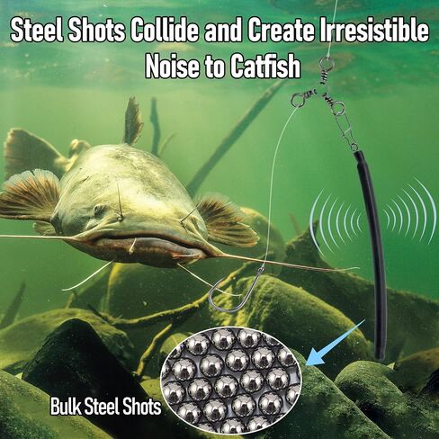 Dr.Fish 6 Pack Dragging Weights for Catfishing Trolling, Drifting Dragging Sinkers Bottom Search Lead Stick Weights Catfish Fishing Trolling Weights 1oz 2oz 3oz 4oz in Saudi Arabia