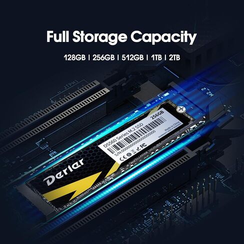 M.2 SATA SSD - 256 جيجا SSD 3D NAND SATA III 6 جيجابت/ثانية M.2 2280 NGFF محرك أقراص الحالة الصلبة الداخلي SSD (سرعة القراءة/الكتابة تصل إلى (500/400 ميجابايت/ثانية) متوافق مع أجهزة الكمبيوتر المحمول والكمبيوتر المكتبي in Saudi Arabia