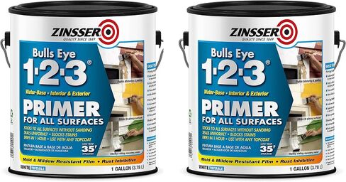 Zinsser 290971 Bulls Eye 1-2-3 All Surface Spray Primer, 13 oz, Gray in Kuwait