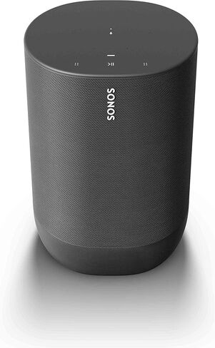 Sonos Move - مكبر صوت ذكي يعمل بالبطارية وواي فاي وبلوتوث مع Alexa مدمج - أسود​​​​​​​​​​​​​​​​​​​​​​​​​​​​​​​​​​ in Saudi Arabia