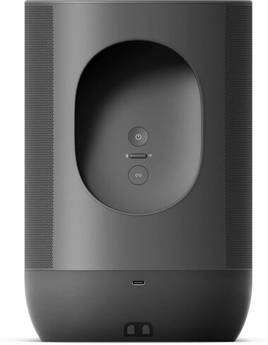 Sonos Move - مكبر صوت ذكي يعمل بالبطارية وواي فاي وبلوتوث مع Alexa مدمج - أسود​​​​​​​​​​​​​​​​​​​​​​​​​​​​​​​​​​ in Saudi Arabia