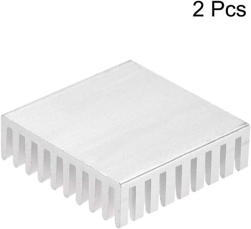 uxcell Electronic Radiators Heatsink for MOS GPU IC Chip Black 35 x 35 x 10 mm 2pcs in Saudi Arabia