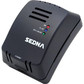 SEDNA - Home Plug AV - 4-Pcs. Kit - with Free Phase Coupler Included for 3 Phases Power Installation - Communication to Ethernet Switch Up to 85Mbps
