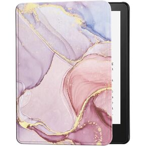 for Kindle Paperwhite 11th Generation Case 6.8 inch Kindle Paperwhite Signature Edition Case Pink Marble Slim Thin Protective Shell Cover for Amazon Kindle Paperwhite 11 Gen 2021 Release