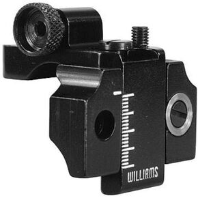 Air Venturi Williams Lightweight 5D-SH Receiver Peep Sight, Black