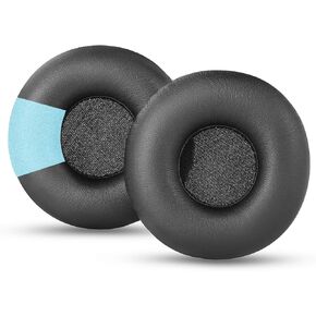 Ear Pads Cushions Cups Replacement Foam Earpads Compatible with Sony MDRZX110NC MDR ZX110NC Noise Cancelling Headphones (Black)