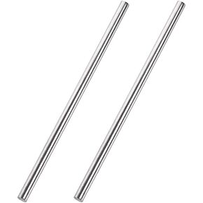 uxcell 6mm x 150mm 304 Stainless Steel Solid Round Rod for DIY Craft - 5pcs in Saudi Arabia