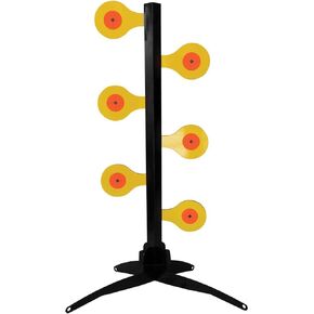 Birchwood Casey World of Targets Dueling Tree Shooting Sports Competition Handgun AR500 Yellow Steel Paddles Target