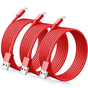 for iPhone Charger Cord Lightning Cables, Original 2023 Upgraded [3Pack 10ft] MFi Certified USB A Charging Cable for iPhone 13 12 11 Mini Pro XR Xs Max X SE 8 7 6 Plus
