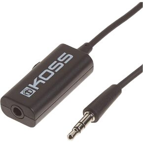 Koss 155954 VC20 Volume Control, Standard Packaging, 39-Inch Cord, Compatible with Cell Phones and Headphones