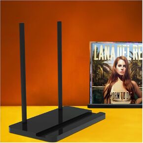 Now Playing Vinyl Record Stand,Now Playing Vinyl Record Holder,Now Playing Black Vinyl Holder,Desktop Now Playing Record Shelves,Vinyl Now Playing Stand,Assembly Acrylic Vinyl Record Holder