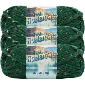 Lion Brand Hometown Yarn (3-Pack) Aspen Tweed 135-302