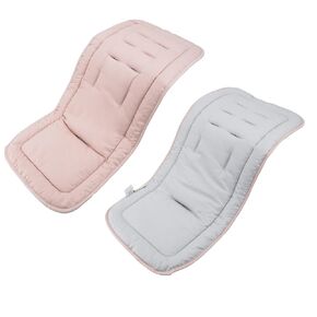 Baby Stroller Seat Cushion, Universal Breathable Stroller Mat, Pram Stroller Liner 100% Cotton, 34x78cm, 1 Pack (Autumn Forest)